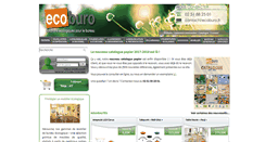 Desktop Screenshot of ecoburo.fr