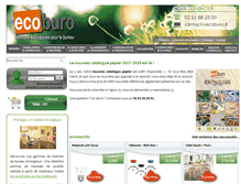 Tablet Screenshot of ecoburo.fr