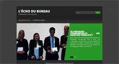 Desktop Screenshot of blog.ecoburo.fr