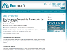 Tablet Screenshot of ecoburo.com